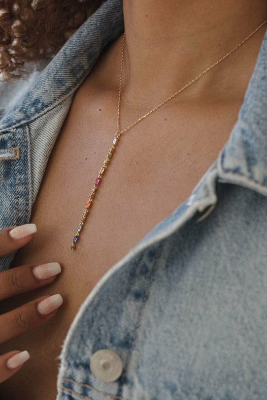 Strieborný pozlátený náhrdelník ANIA KRUK SUGAR SYZNS1420Z zlatá ZA00