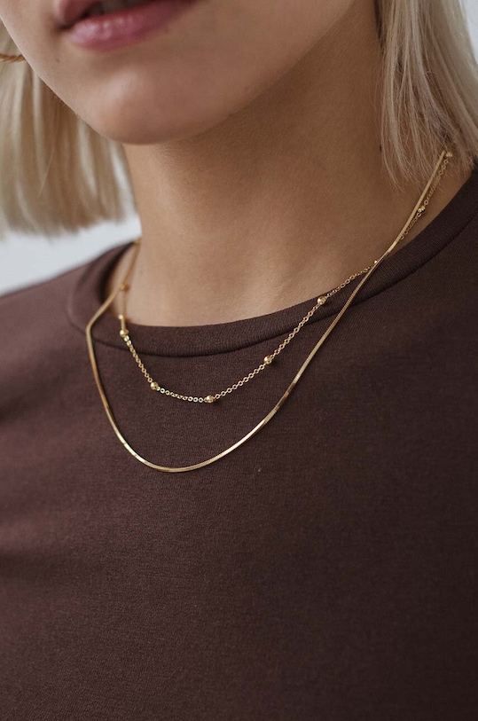 ANIA KRUK naszyjnik TRENDY MRUNM0590Z złoty ZA00