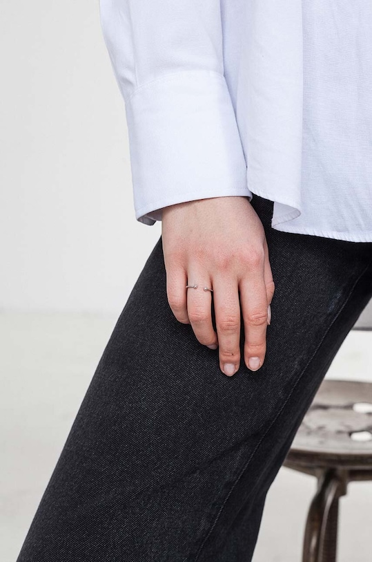 Серебряное кольцо ANIA KRUK OVAL SGCPS0080 серебрянный ZA00