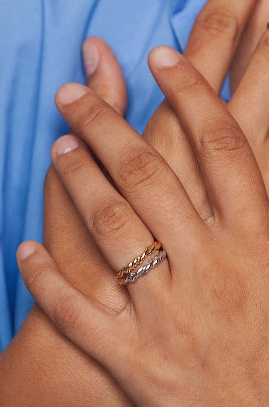 ANIA KRUK pierścionek srebrny TRENDY srebrny STNPS0590