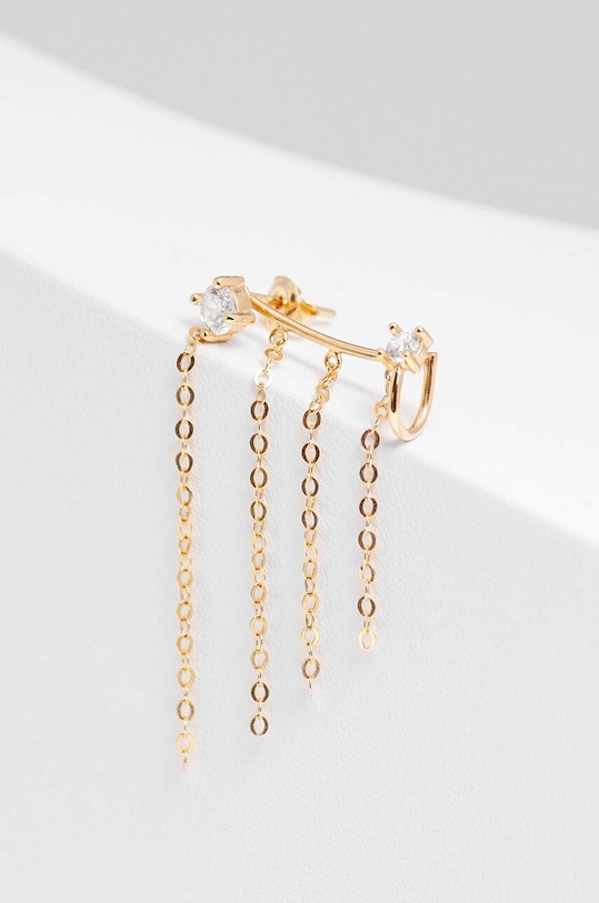 ANIA KRUK aranyozott ezüst fülbevaló ROCK IT SGCKC2222Z arany ZA00