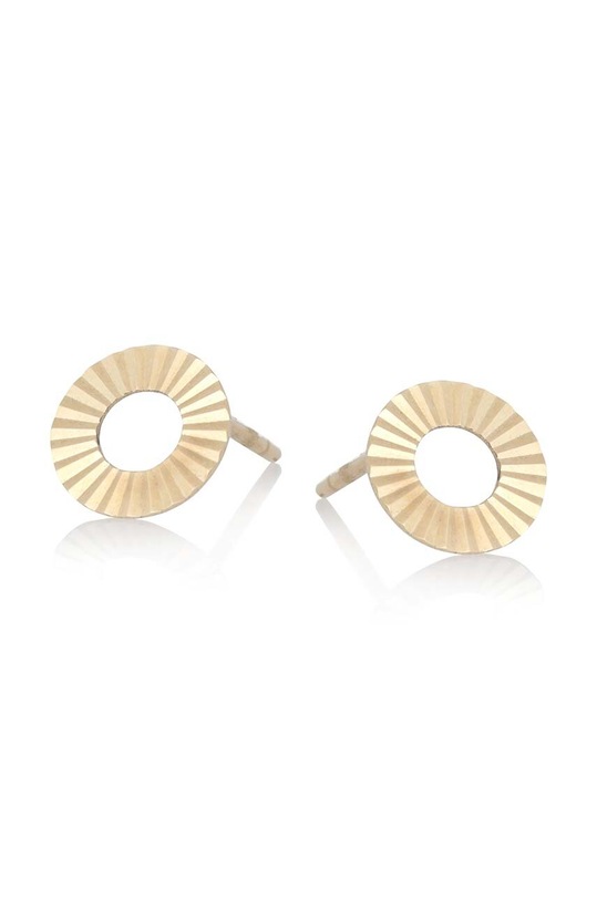 Zlaté náušnice ANIA KRUK ROYAL Dárkový box zlatá ZEMKZ1470