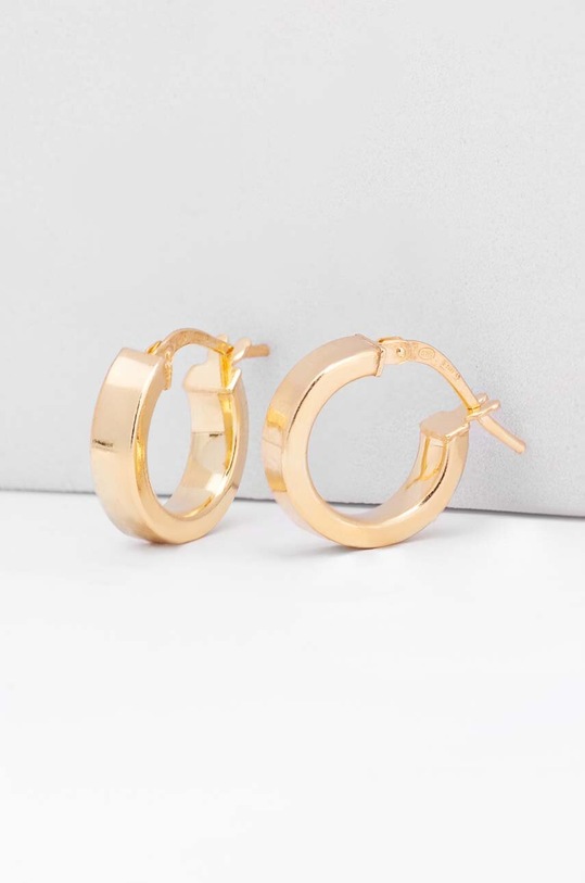 ANIA KRUK kolczyki ze srebra pokrytego złotem TRENDY pozłacane złoty SLTKS2350Z