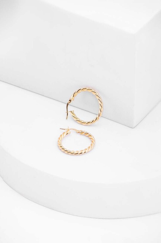 Серебряные серьги с позолотой ANIA KRUK VINTAGE SLTKS2370Z золотой ZA00