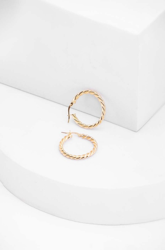 Позлатени сребърни обици ANIA KRUK VINTAGE SLTKS2370Z злато ZA00