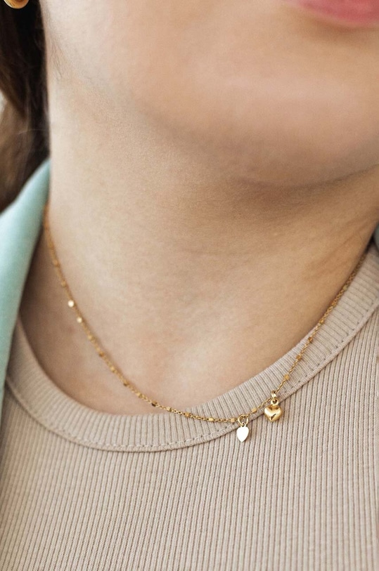 Кольє зі срібла з позолотою ANIA KRUK ROMANTICA SLTNS2250Z золотий ZA00