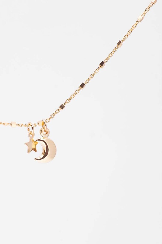 ANIA KRUK naszyjnik ze srebra pokrytego złotem SKY pozłacane złoty SLTNS2260Z