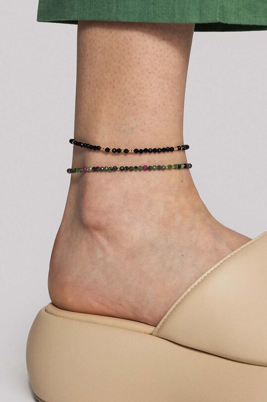 Náramok na nohu ANIA KRUK SUMMER SAKAN1766Z zlatá ZA00