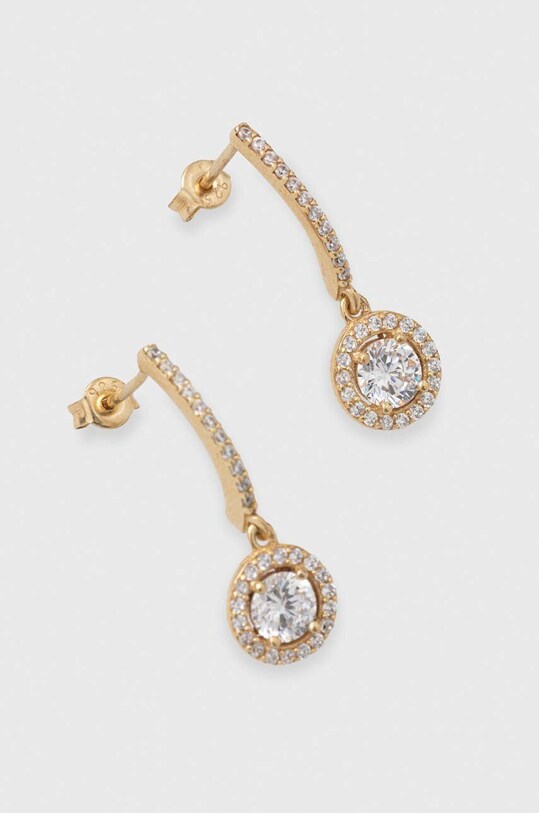 Срібні сережки з позолотою ANIA KRUK GLAMOUR срібло золотий SYZKS0380Z