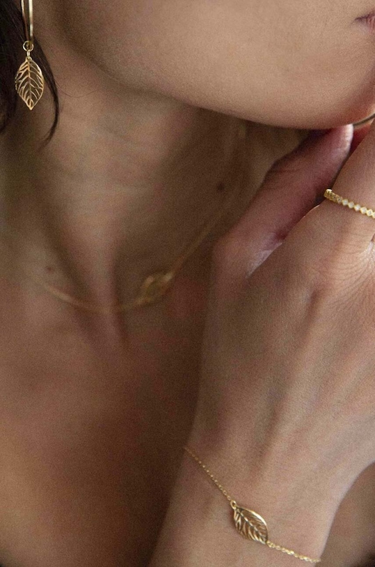 Pozlátený náramok ANIA KRUK HIPPIE SGCAS1080Z zlatá ZA00