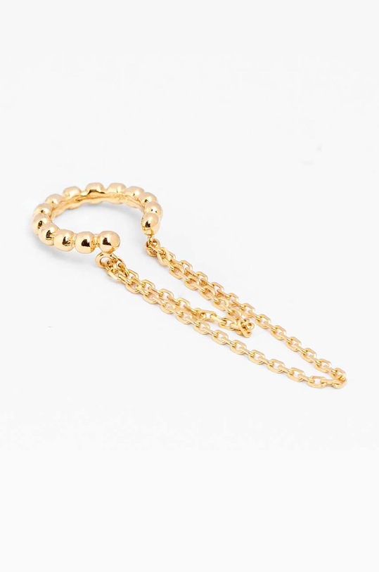 Náušnice vyrobené ze stříbra pozlacené zlatem ANIA KRUK ROCK IT SGCKS2270Z zlatá ZA00