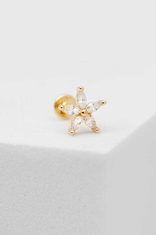 Позолоченная серебряная серьга ANIA KRUK ROCK IT SRUKC0882Z золотой ZA00