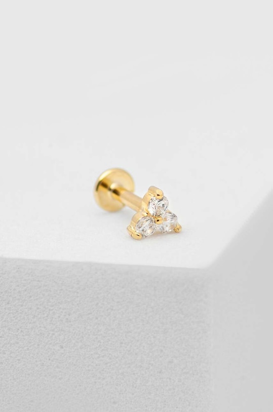 Pozlátená strieborná náušnica ANIA KRUK ROCK IT SRUKC0892Z zlatá ZA00