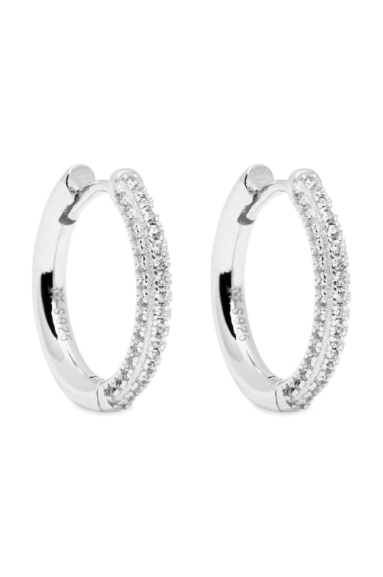 Ασημένια σκουλαρίκια ANIA KRUK GLAMOUR ασήμι ασημί SRUKC1142