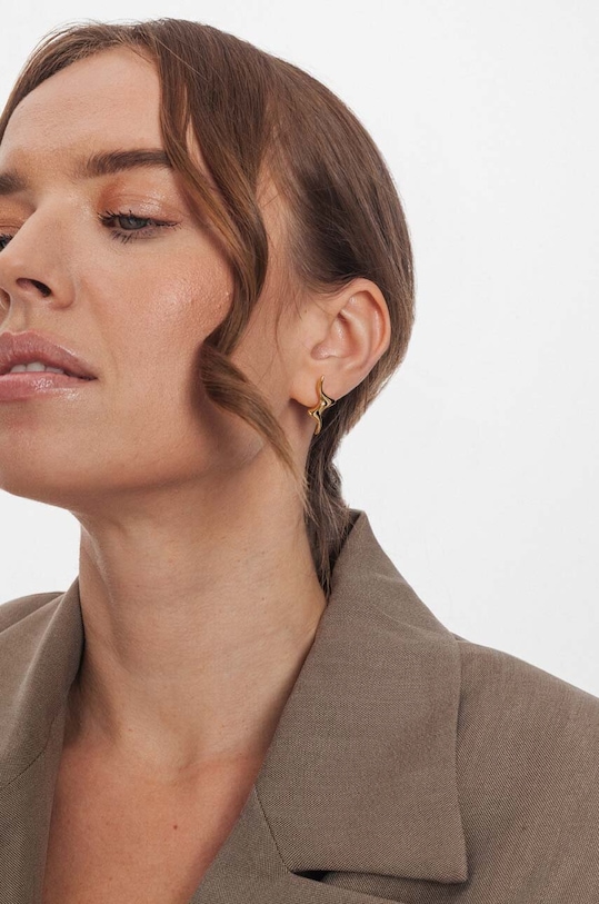 Náušnice ANIA KRUK TRENDY zlatá MRUKM1320Z