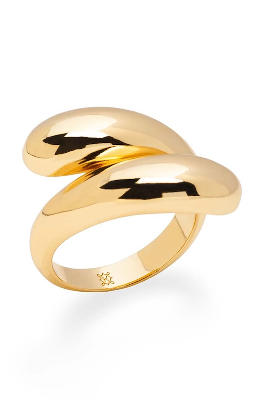 ANIA KRUK anello TRENDY oro plissettato oro MRUPM1230Z