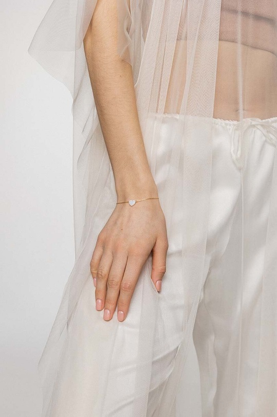 Аксесоари Позлатена гривна ANIA KRUK Romantica SAKAP1842Z злато