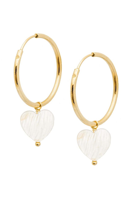 Позолоченная серебряная серьга ANIA KRUK Romantica позолота золотой SAKKP1842Z