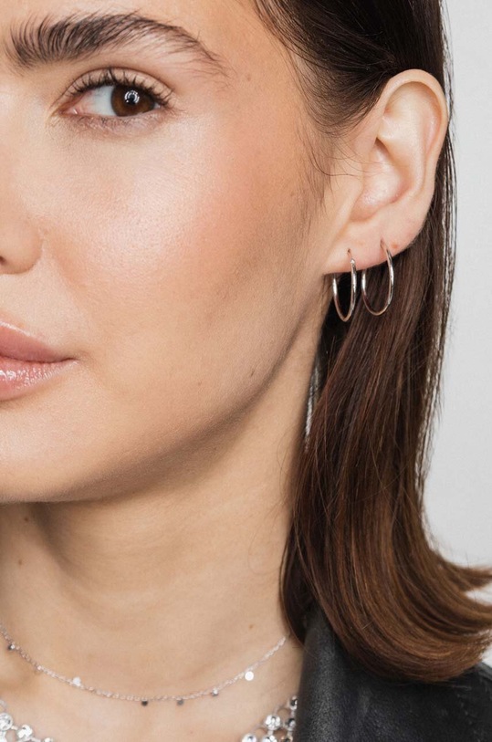 Akcesoria ANIA KRUK kolczyki TRENDY SAKKS1830 srebrny