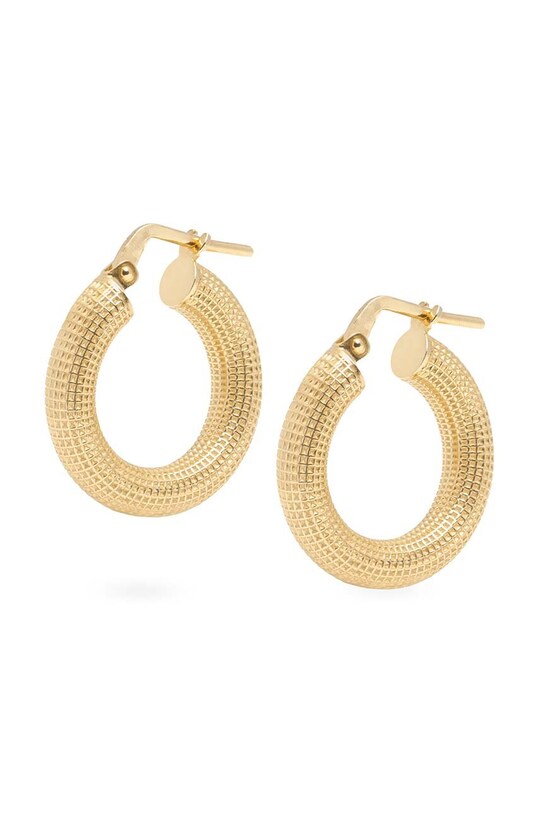 Stříbrné pozlacené náušnice ANIA KRUK TRENDY pozlacení zlatá SMVKS1520Z