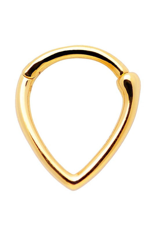 Pozlaćena srebrna naušnica ANIA KRUK Rock It pozlata zlatna SRUKS0770Z