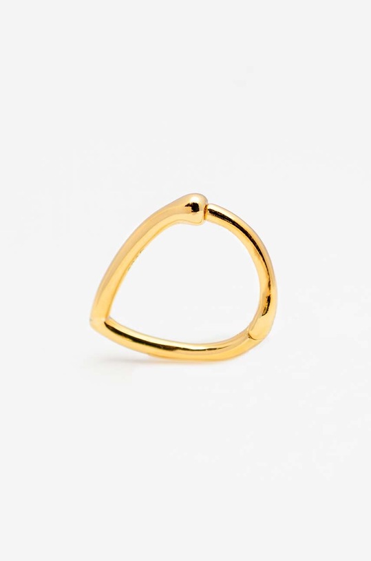 Pozlaćena srebrna naušnica ANIA KRUK Rock It SRUKS0770Z zlatna ZA00