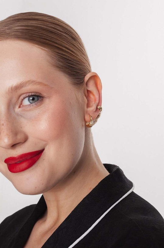 Позлатени сребърни обици ANIA KRUK Vintage SRUKS1070Z злато