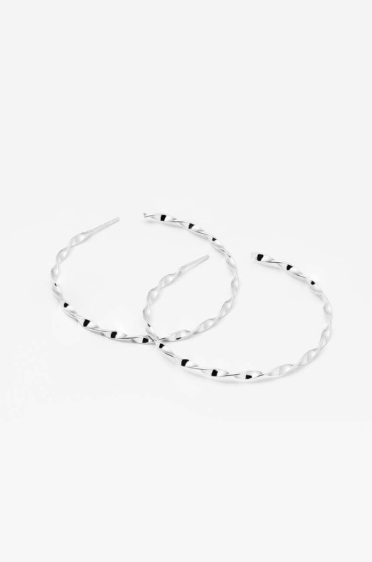 Сребърни обици ANIA KRUK TRENDY SLTKS1590 сребърен ZA00