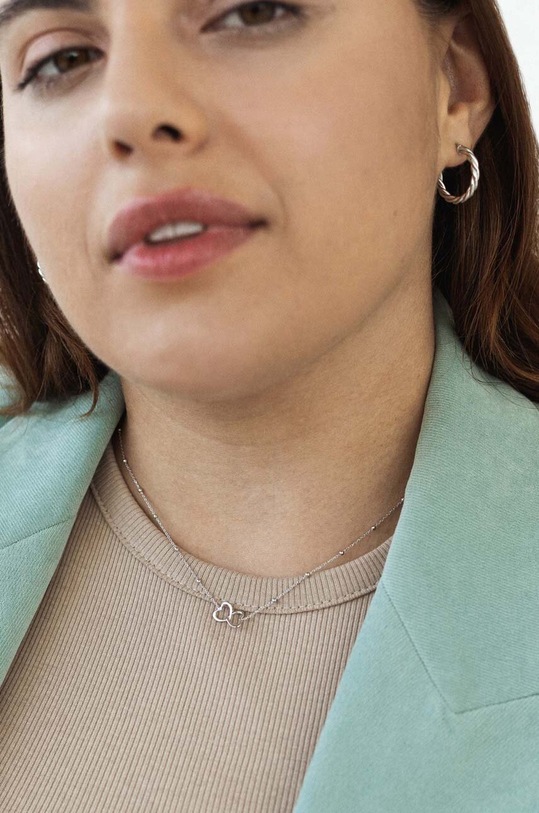 ANIA KRUK colier de argint ROMANTICA argintiu SLTNS2280