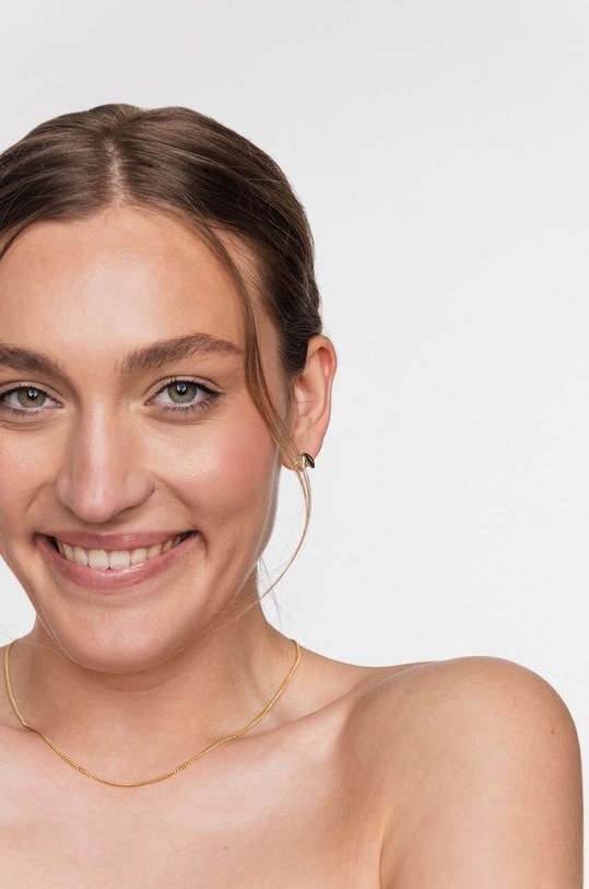 ANIA KRUK kolczyki pozłacane HIPPIE SAKKS2230Z złoty