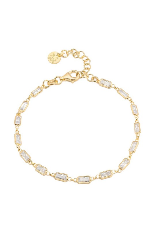Срібний браслет з позолотою ANIA KRUK GLAMOUR срібло золотий SMVAC1632Z