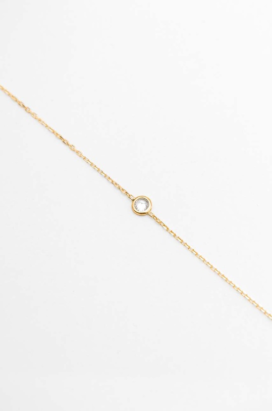 Strieborný pozlátený náramok ANIA KRUK GLAMOUR SMVAC1642Z zlatá ZA00