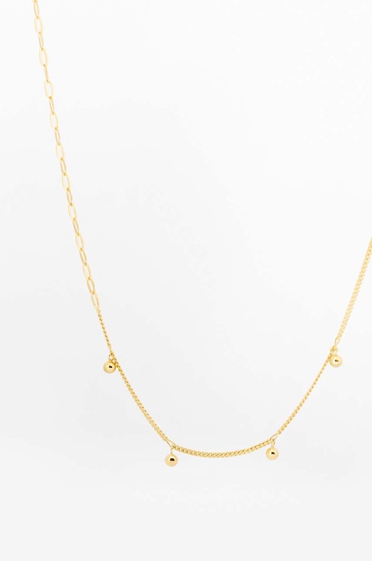 ANIA KRUK naszyjnik ze srebra pokrytego złotem TRENDY SSINS1680Z złoty ZA00
