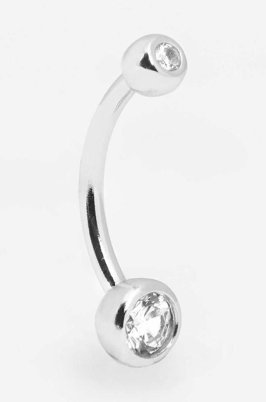 Srebrni piercing za pupak ANIA KRUK ROCK IT STNKC0922 srebrna ZA00