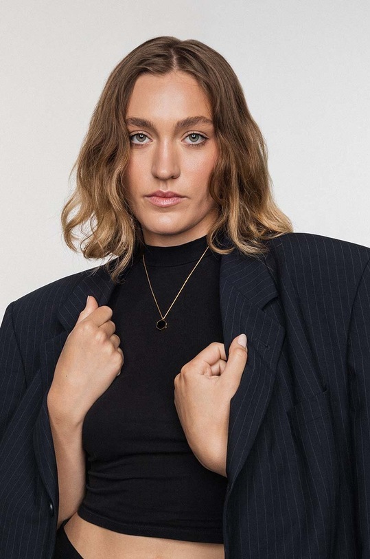 Κολιέ από επιχρυσωμένο ασήμι ANIA KRUK TRENDY χρυσαφί STNNN1271Z
