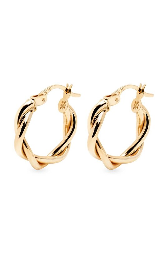 Χρυσά σκουλαρίκια ANIA KRUK ROYAL Συσκευασία Δώρου χρυσαφί ZAFKZ0190