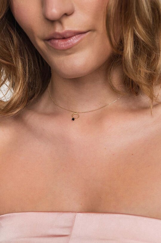 Accesorii ANIA KRUK colier de aur SOFT ZAKNN1741 aur
