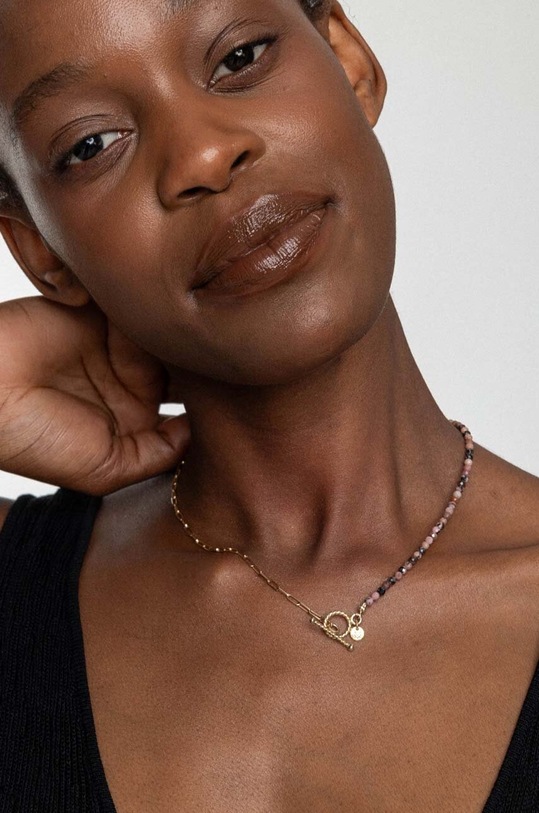 ANIA KRUK naszyjnik pozłacany SUMMER złoty SAKNN1898Z