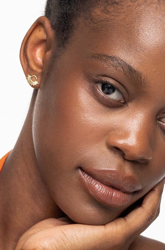 Kiegészítők ANIA KRUK aranyozott ezüst fülbevaló BLAIR SAKKS2210Z arany