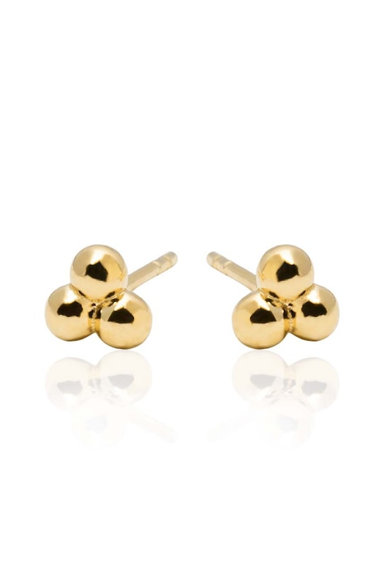 Pozlacené náušnice ANIA KRUK COSMO pozlacení zlatá SAKKS2290Z