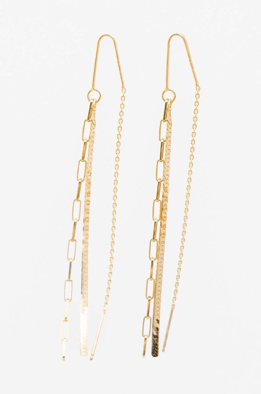 Pozlacené náušnice ANIA KRUK TRENDY SMVKS1700Z zlatá ZA00