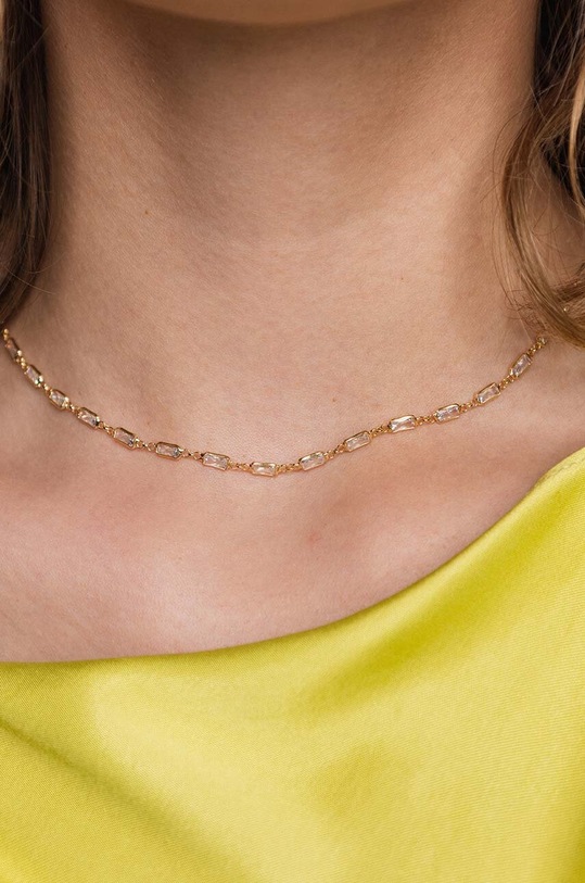 Doplňky Pozlacený náhrdelník ANIA KRUK GLAMOUR SMVNC1632Z zlatá