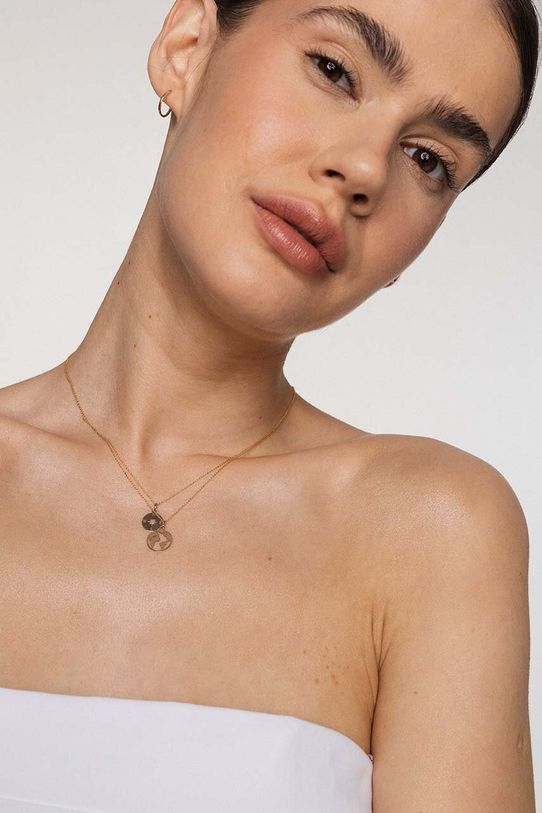 Accesorii ANIA KRUK colier de aur AZYMUT ZALNZ0300 aur