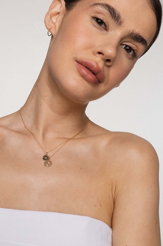 Dodaci Zlatna ogrlica ANIA KRUK AZYMUT ZALNZ0300 zlatna