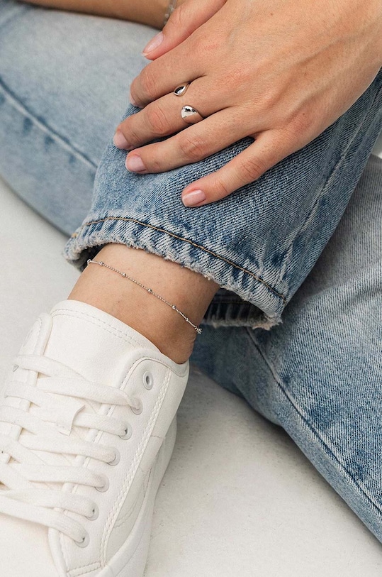 Akcesoria ANIA KRUK bransoletka na kostkę TRENDY SGCAS2780 srebrny