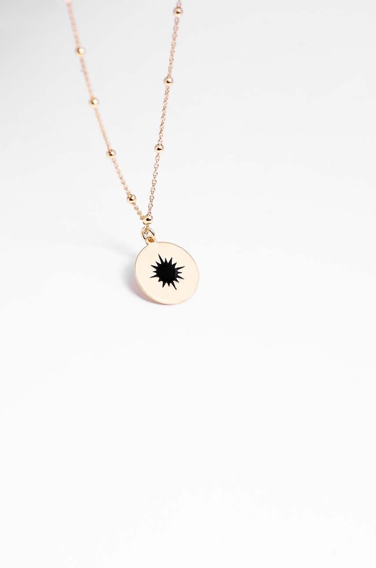 ANIA KRUK colier din argint placat cu aur SKY SMVNS1490Z aur ZA00