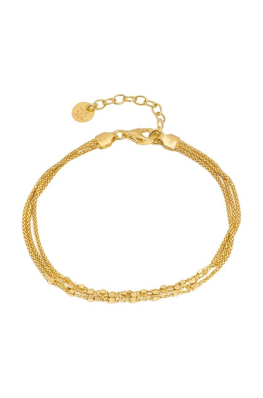 Stříbrný pozlacený náramek ANIA KRUK COSMO pozlacení zlatá SSIAS1700Z