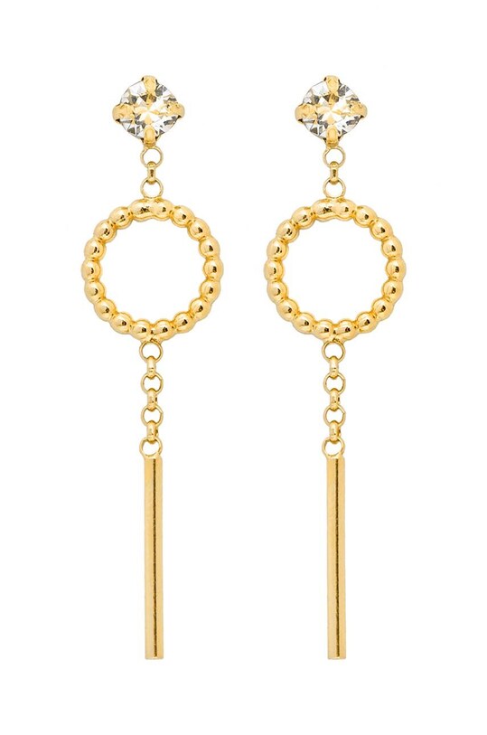 Позолоченные серьги ANIA KRUK GLAMOUR позолота золотой SSIKC1770Z