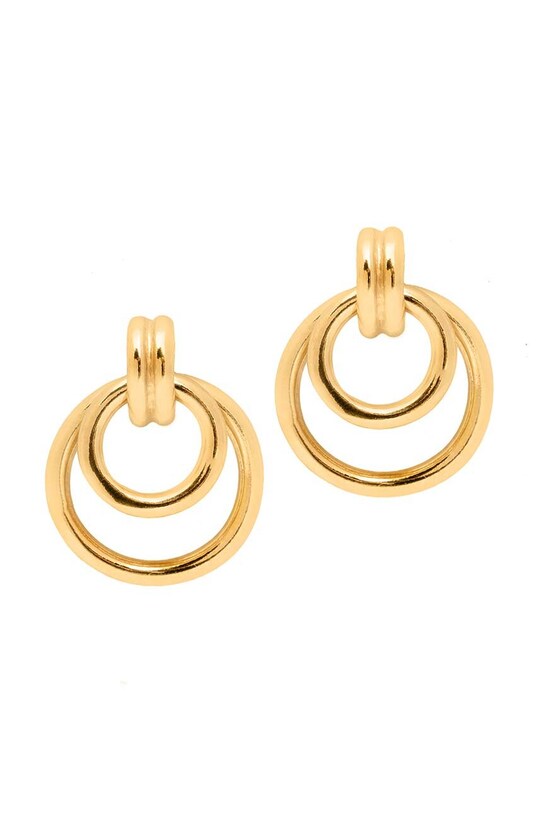 Позолоченные серьги ANIA KRUK OVAL Gift Box золотой SSIKS1740Z