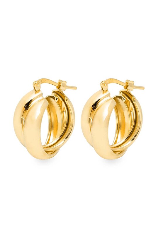 Strieborné pozlátené náušnice ANIA KRUK VINTAGE striebro zlatá SSIKS1850Z